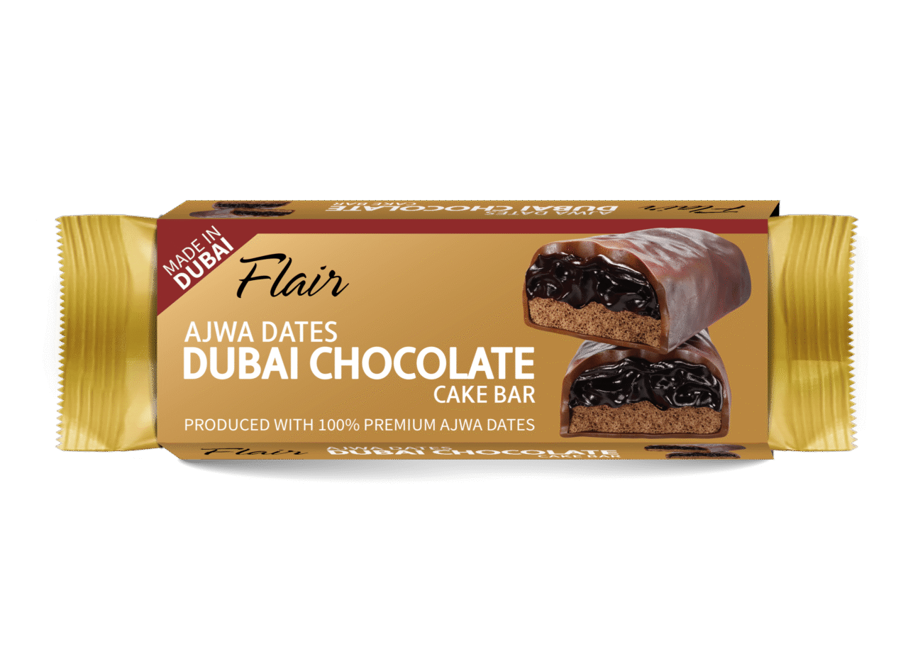 Flair Ajwa Dates Dubai Chocolate Cake Bar