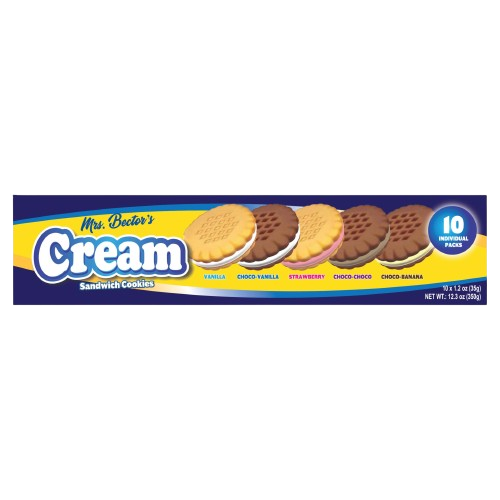 Mrs Bector's Mini Cream Sandwich Cookies 10 Pack
