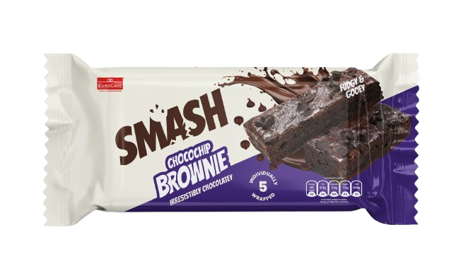 SMASH ChocoChip Brownie Irresistibly Chocolatey (5 x 30g)